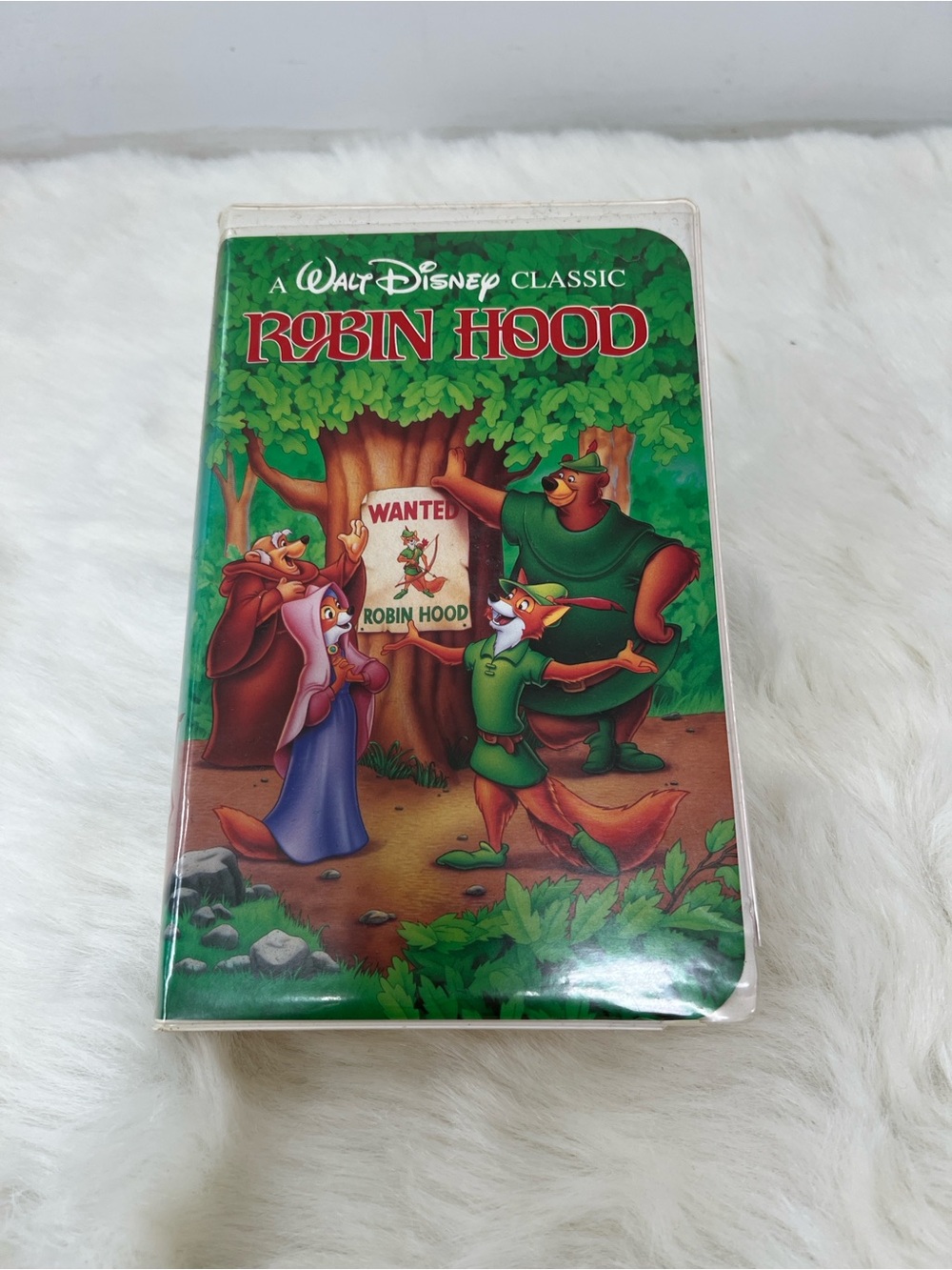 Walt Disney Robin Hood VHS Tape vintage